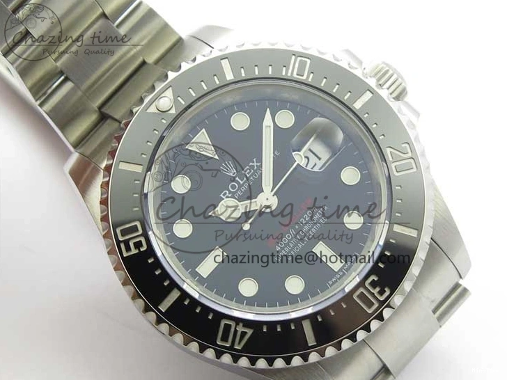 MiroTime 0130 Upgraded Sea-Dweller 2017 Baselworld 126600 Noob 1:1 Best Edition 904L Steel Black Dial on SS Bracelet A3235 Clone V 3209